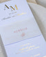Cloé - menu & marque - place - Menu - Luxe Carterie Studio