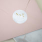 "Cloé - Sticker" - Faire-part de mariage chic, élégant et romantique avec dorure or - Wedding stationery - Création Luxe Carterie Studio