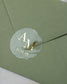 Cloé - Sticker (lot de 15) - Stickers étiquettes - 4 cm - Lot de 15 - Luxe Carterie Studio