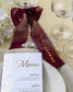Cora - Ruban mousseline Marque - place - Marque - place - Luxe Carterie Studio