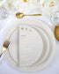 "Cria" - Menu de mariage chic et élégant avec dorure or pour réception de mariage – Papeterie de mariage - Wedding stationery - Création Luxe Carterie Studio