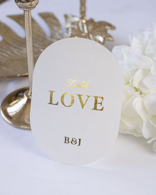 Cristal - Nom de table - Nom de table - Luxe Carterie Studio