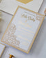 Dahlia - Faire - part - Faire - part seul - Sans enveloppe - Luxe Carterie Studio