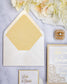 "Dahlia" - Faire-part de mariage laser cut élégant et romantique avec dorure or - Wedding stationery - Création Luxe Carterie Studio