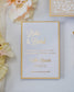 Dahlia - Faire - part - Faire - part seul - Sans enveloppe - Luxe Carterie Studio