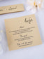 "Délicate" - Faire-part de mariage laser cut élégant et romantique avec dorure or - Wedding stationery - Création Luxe Carterie Studio