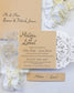 Délicate - Faire - part - Faire - part seul - Sans enveloppe - Luxe Carterie Studio