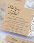 Délicate - Faire - part - Faire - part seul - Sans enveloppe - Luxe Carterie Studio