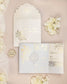 "Dona" - Faire-part de mariage chic, élégant et romantique avec dorure or - Wedding stationery - Création Luxe Carterie Studio