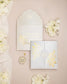 "Dona" - Faire-part de mariage chic, élégant et romantique avec dorure or - Wedding stationery - Création Luxe Carterie Studio
