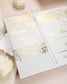 "Dona" - Faire-part de mariage chic, élégant et romantique avec dorure or - Wedding stationery - Création Luxe Carterie Studio