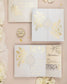 "Dona" - Faire-part de mariage chic, élégant et romantique avec dorure or - Wedding stationery - Création Luxe Carterie Studio