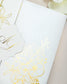 "Dona" - Faire-part de mariage chic, élégant et romantique avec dorure or - Wedding stationery - Création Luxe Carterie Studio