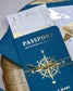 Donya - Passeport - Faire - part - Sans pochette - Aucune enveloppe - Luxe Carterie Studio