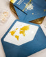 "Donya - Passeport" - Faire-part de mariage passeport, wedding destination, chic, original et romantique avec dorure or - Création Luxe Carterie Studio