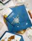 "Donya - Passeport" - Faire-part de mariage passeport, wedding destination, chic, original et romantique avec dorure or - Création Luxe Carterie Studio