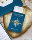 Donya - Passeport - Echantillon - Faire - part - Luxe Carterie Studio