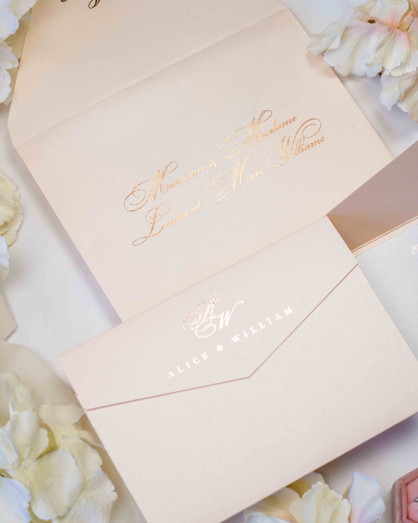 Ebony - Echantillon - Faire - part - Luxe Carterie Studio