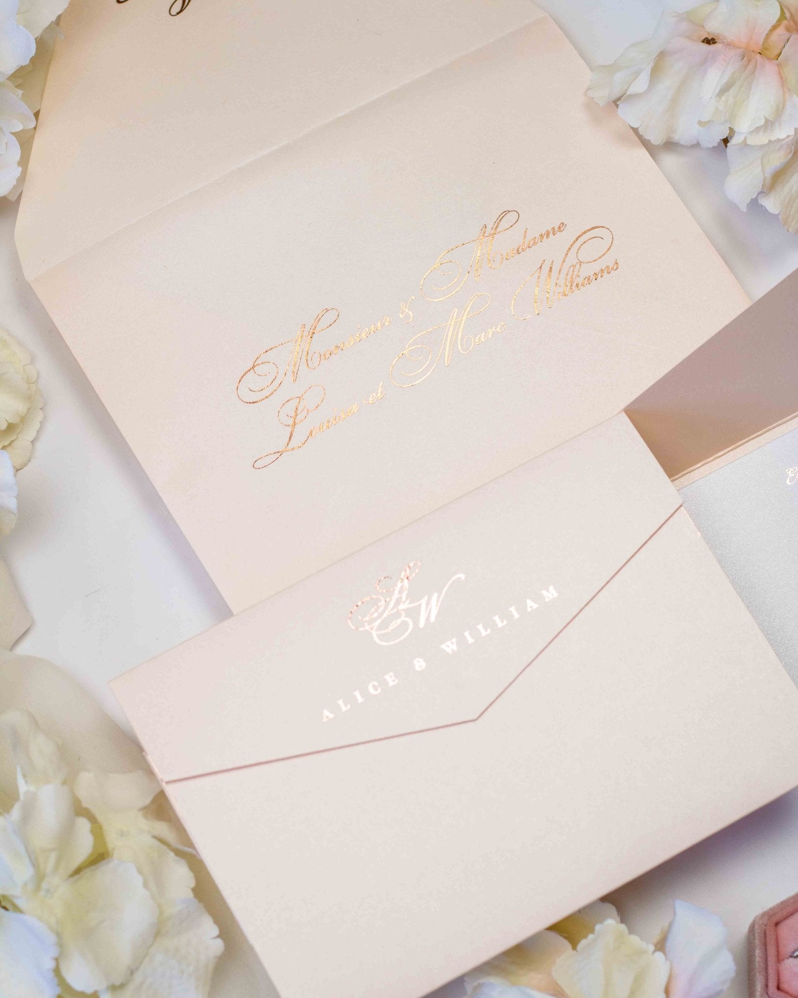 Ebony - Echantillon - Faire - part - Luxe Carterie Studio
