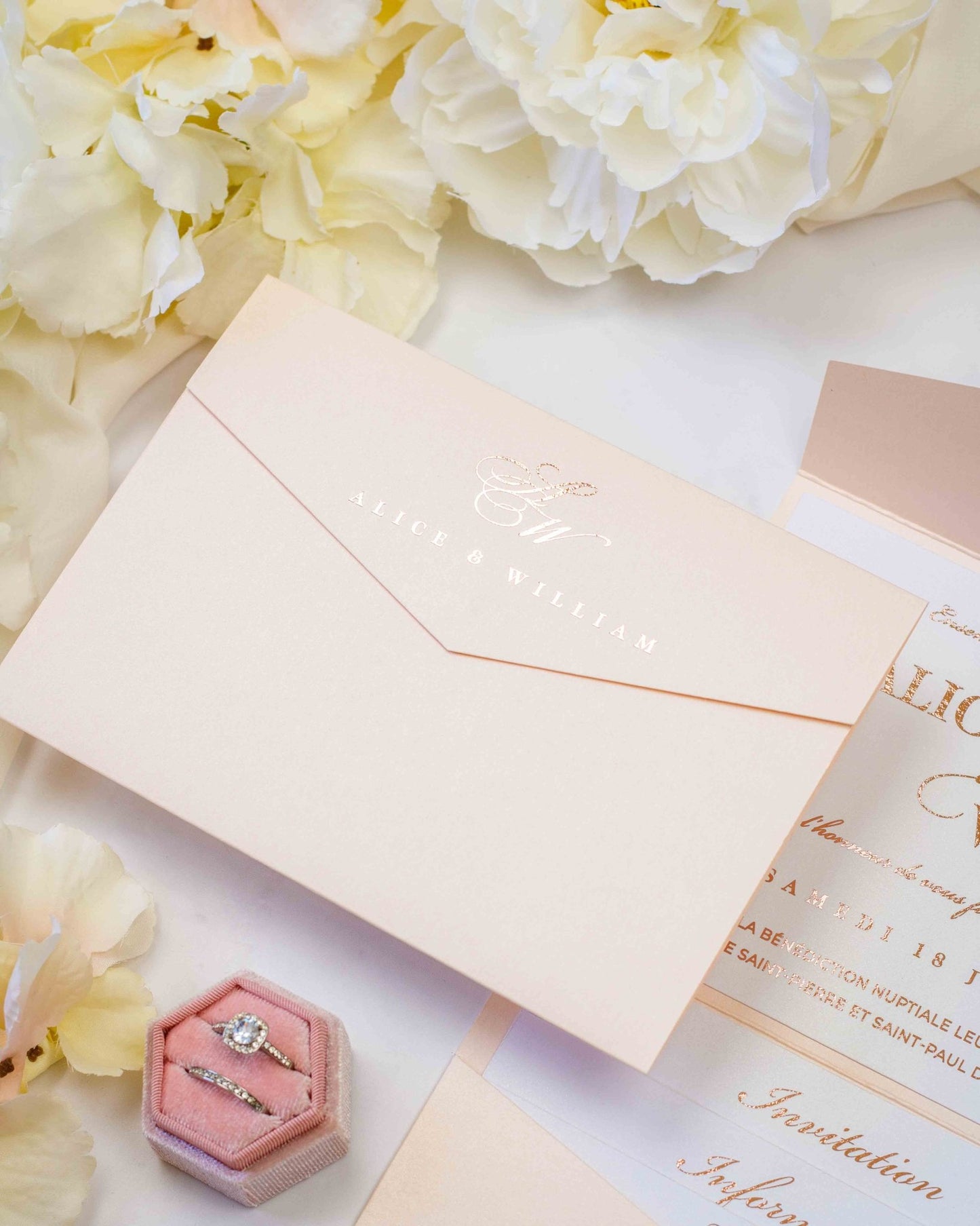 Ebony - Echantillon - Faire - part - Luxe Carterie Studio