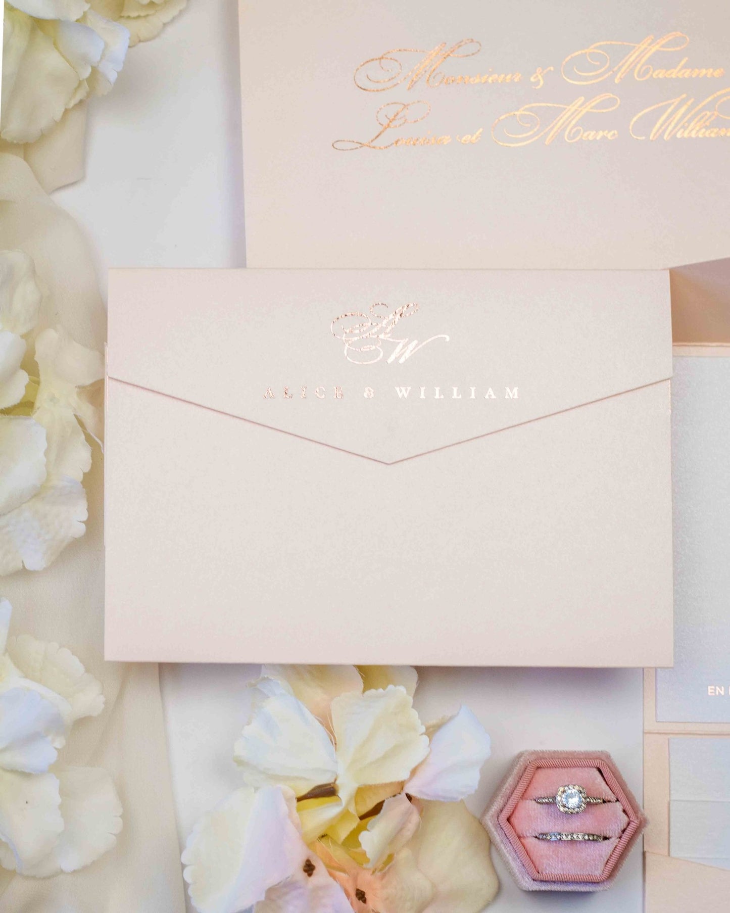Ebony - Echantillon - Faire - part - Luxe Carterie Studio