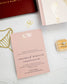 "Ecrin" - Faire-part de mariage moderne, chic et élégant avec dorure or – Wedding stationery - Création Luxe Carterie Studio
