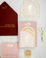 "Ecrin" - Faire-part de mariage moderne, chic et élégant avec dorure or – Wedding stationery - Création Luxe Carterie Studio
