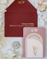 Ecrin - Faire - part - Sans enveloppe - Luxe Carterie Studio