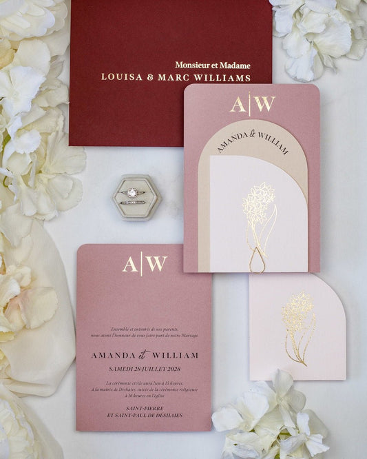 Ecrin - Echantillon - Faire - part - Luxe Carterie Studio