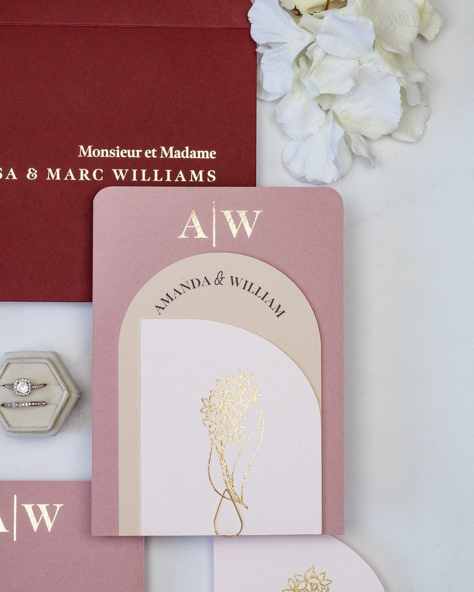 Ecrin - Echantillon - Faire - part - Luxe Carterie Studio