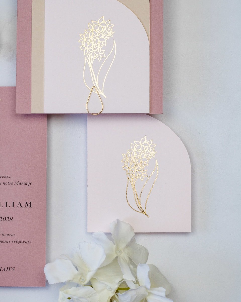 Ecrin - Echantillon - Faire - part - Luxe Carterie Studio