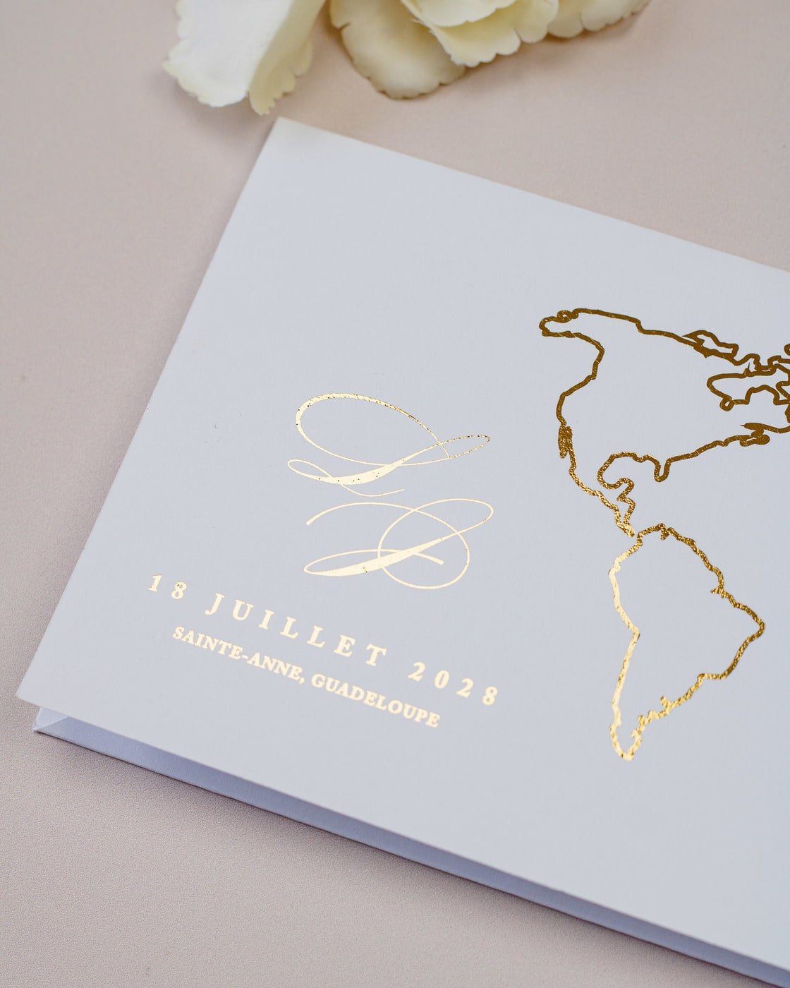 Eda - Passeport - Echantillon - Faire - part - Luxe Carterie Studio