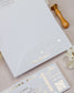 Eda - Passeport - Echantillon - Faire - part - Luxe Carterie Studio