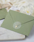 Elisa - Sticker (lot de 15) - Stickers étiquettes - 4 cm - Lot de 15 - Luxe Carterie Studio