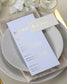 Ella - menu & marque - place - Menu - Luxe Carterie Studio