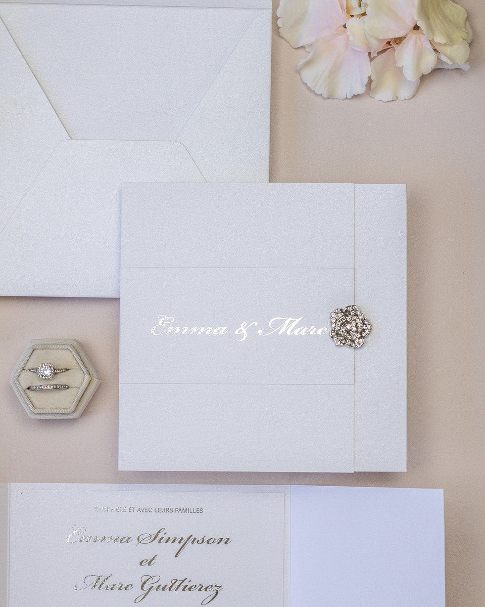 Ellen - Faire - part - Faire - part seul - Sans enveloppe - Luxe Carterie Studio
