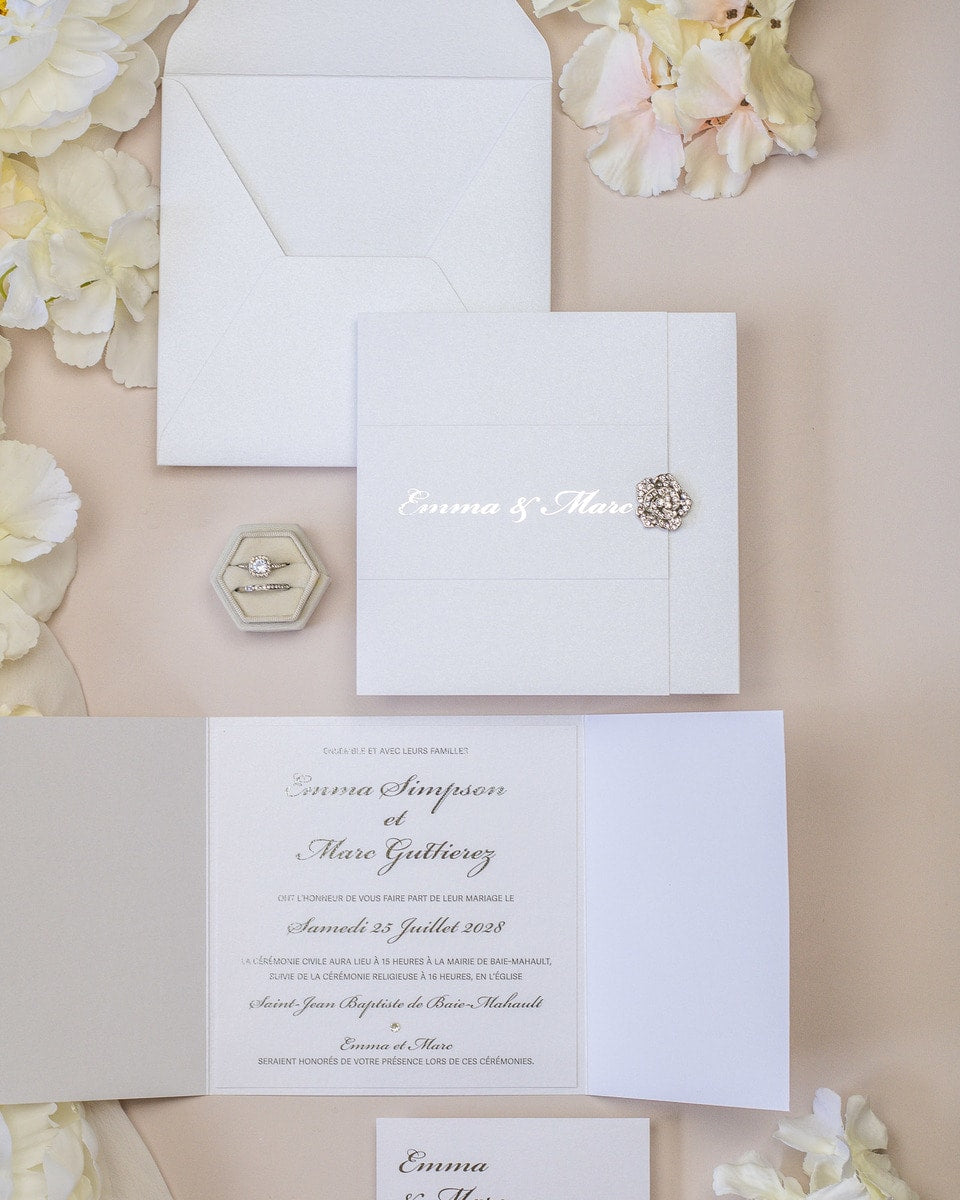 Ellen - Echantillon - Faire - part - Luxe Carterie Studio