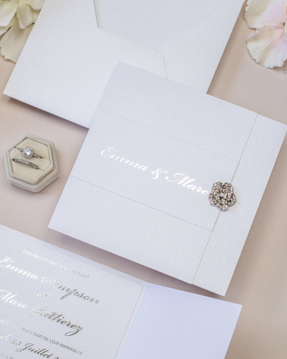 Ellen - Echantillon - Faire - part - Luxe Carterie Studio