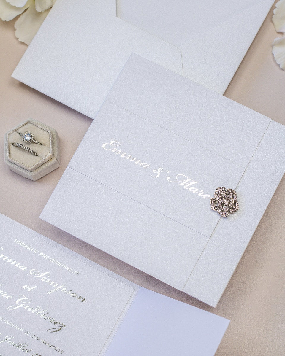 Ellen - Echantillon - Faire - part - Luxe Carterie Studio