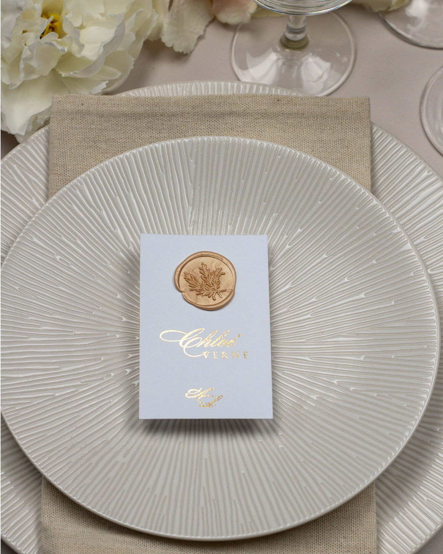 Ely - Marque - place - Marque - place - Luxe Carterie Studio