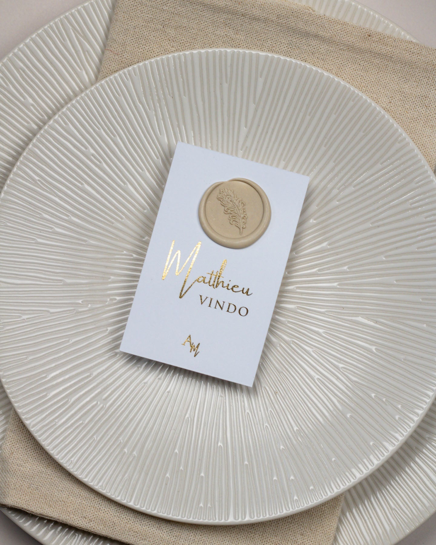 Ely - Marque - place - Marque - place - Luxe Carterie Studio