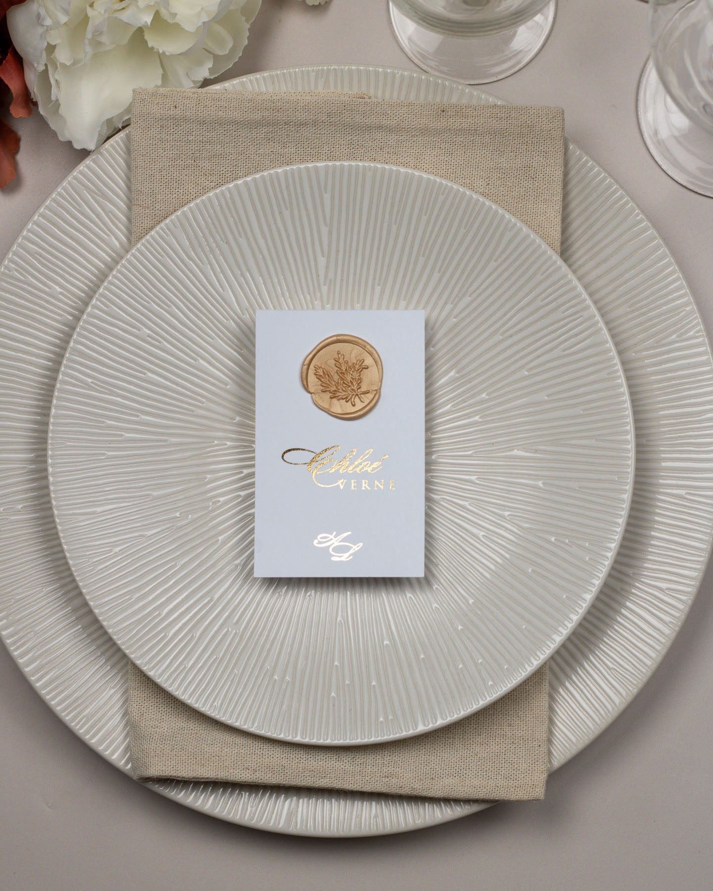 Ely - Marque - place - Marque - place - Luxe Carterie Studio