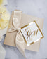 "Emilie" - Faire-part de mariage chic, élégant et romantique avec dorure or - Wedding stationery - Création Luxe Carterie Studio