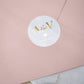 "Erica - Sticker" - Faire-part de mariage chic, élégant et romantique avec dorure or - Wedding stationery - Création Luxe Carterie Studio
