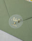 Erica - Sticker (lot de 15) - Stickers étiquettes - 4 cm - Lot de 15 - Luxe Carterie Studio