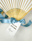 Etiquette Lara - pour Eventail (éventail non inclus) - Cadeaux d'invités - Luxe Carterie Studio