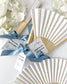 Etiquette Lara - pour Eventail (éventail non inclus) - Cadeaux d'invités - Luxe Carterie Studio