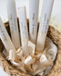 Etiquette Mella - pour Eventail (éventail non inclus) - Cadeaux d'invités - Luxe Carterie Studio