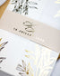 "Eva" - Faire-part de mariage chic, élégant et romantique avec dorure or - Wedding stationery - Création Luxe Carterie Studio
