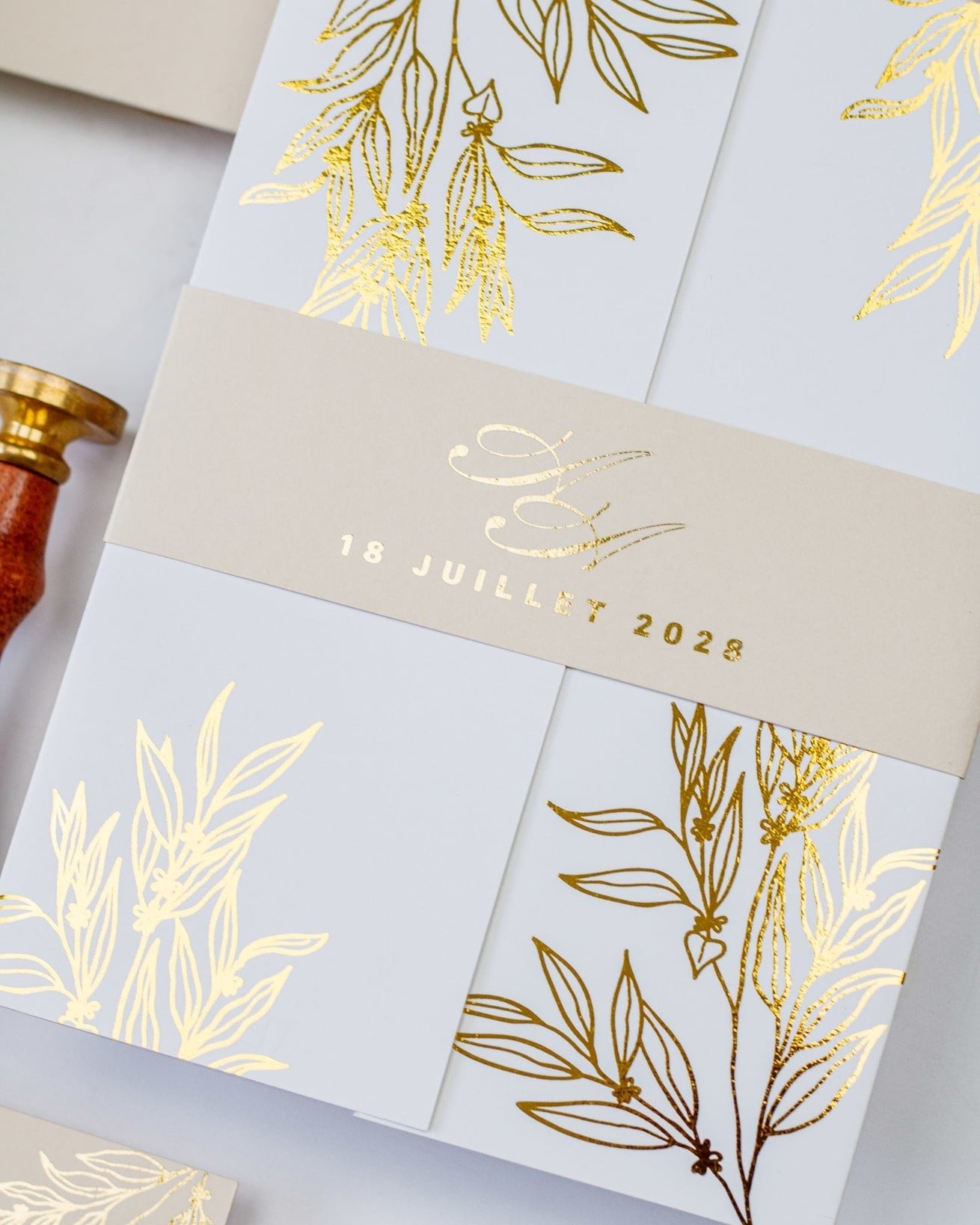 Eva - Echantillon - Faire - part - Luxe Carterie Studio